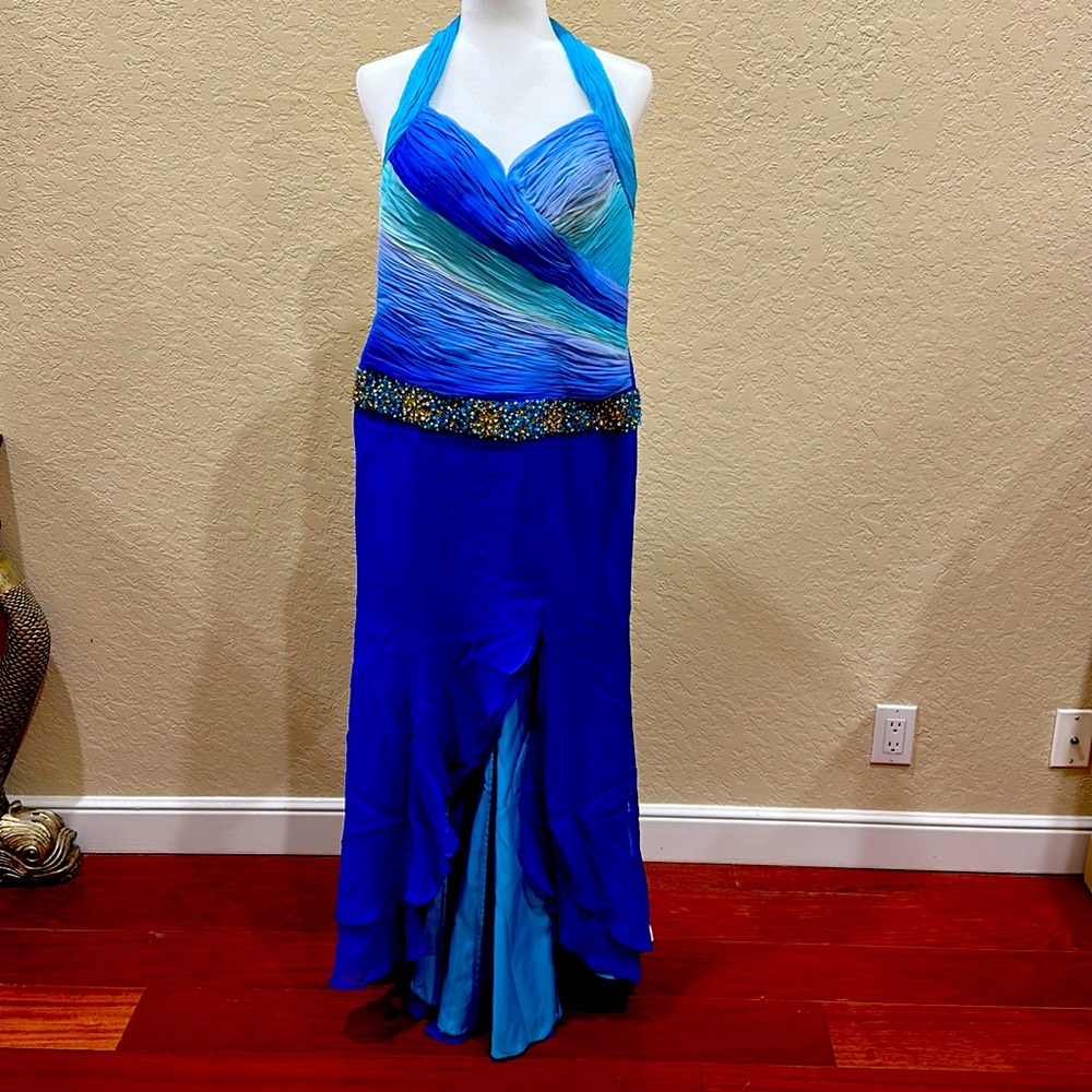 Alyce Designs Royal Blue Gown